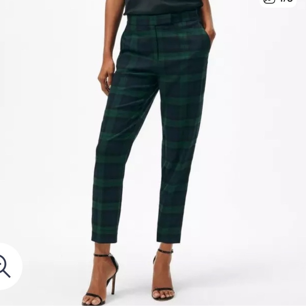 GAP Signature Skinny Ankle Tartan Plaid Pants size 8 NWOT